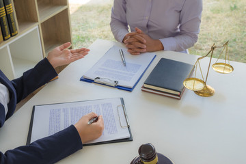 The lawyer sitting and recommending the law gives fairness to the consultants.
