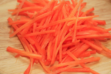 人参の細切り、千切り