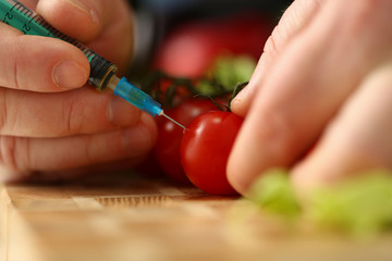 Cook in kitchen introduces secret ingredient to tomato flavor enhancer better perception sensations explicit health care guarantees scheme concept