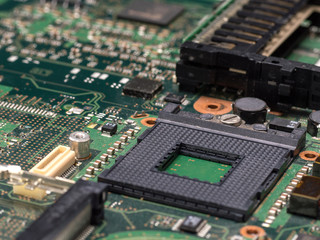 disassembly and disposal of old computers.