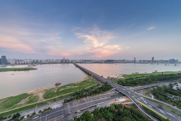 Panoramic picture of China nanchang