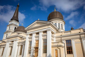 Fototapeta na wymiar Odessa Orthodox Cathedral