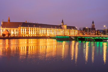 Streets, architecture and everyday life in the city of Wroclaw on the Odra River, the historic capital of Lower Silesia.