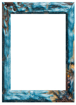 frame on white background with copy space for text