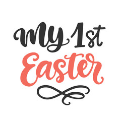 My 1st Easter Hand Lettered Quote