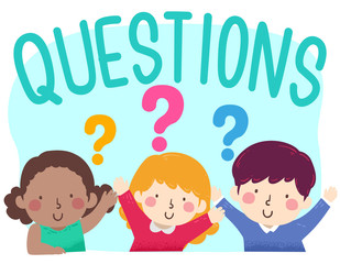 Kids Questions Illustration
