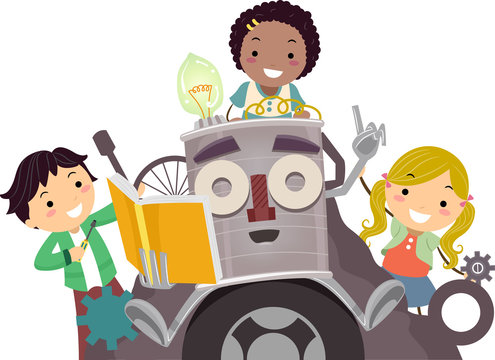 Robot clip art preview