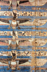 ancient color egypt images on wall