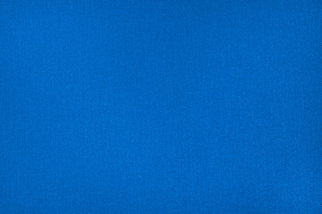 Abstract, blue fabric background.