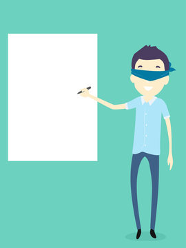 Blindfold Drawing Images Browse 3 791 Stock Photos Vectors And Video Adobe Stock