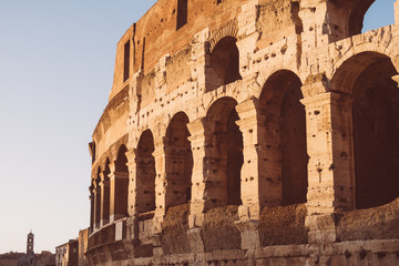 Fototapeta premium The Colosseum in Rome, Italy.