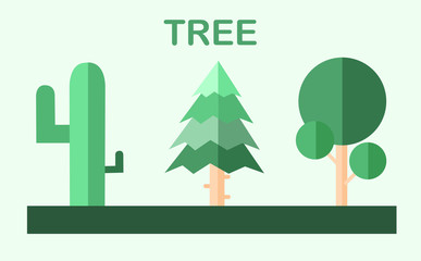 Vector tree that can be separated.
