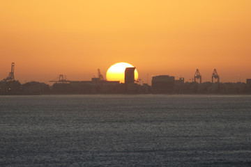 Obraz premium Sonnenaufgang,Las Palmas,Gran Canaria