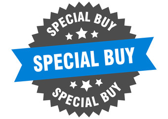 special buy sign. special buy circular band label. round special buy sticker