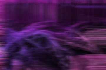 abstract background with futuristic destroyed noise and very dark violet, dark slate blue and moderate violet colors