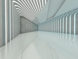 Obraz premium Abstract modern architecture background. 3D