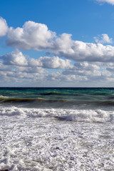 sea and blue sky