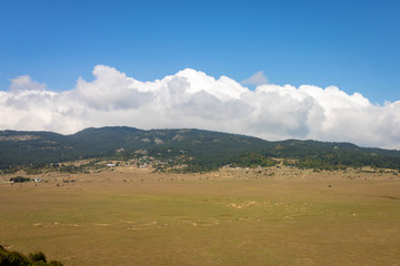 Karagol Plateau in Sakarya Turkey