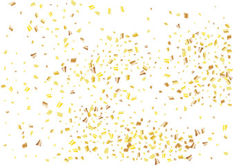 Festive color rectangle confetti background. Abstract frame confetti texture for holiday, postcard, poster, website, carnival, birthday, children's parties. Cover confetti mock-up. Wedding card layout