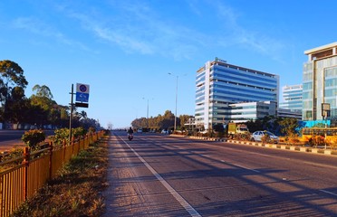Cityscape - Highway architecture building India