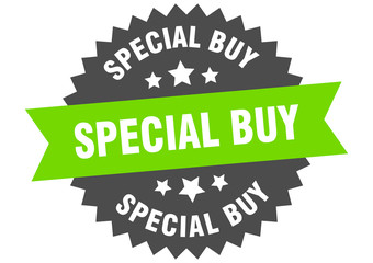 special buy sign. special buy circular band label. round special buy sticker