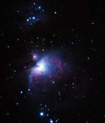 Orion Nebula in deep space