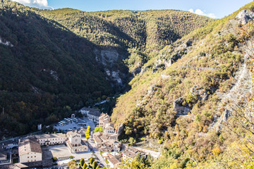 Cascia, city of Santa Rita, Roccaporena