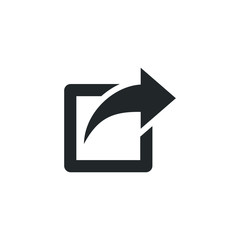 Connection and share icon template color editable. share symbol vector sign isolated on white background illustration for graphic and web design.