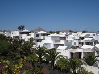 Lanzarote. Beautiful morning on Canary Islands. Spain