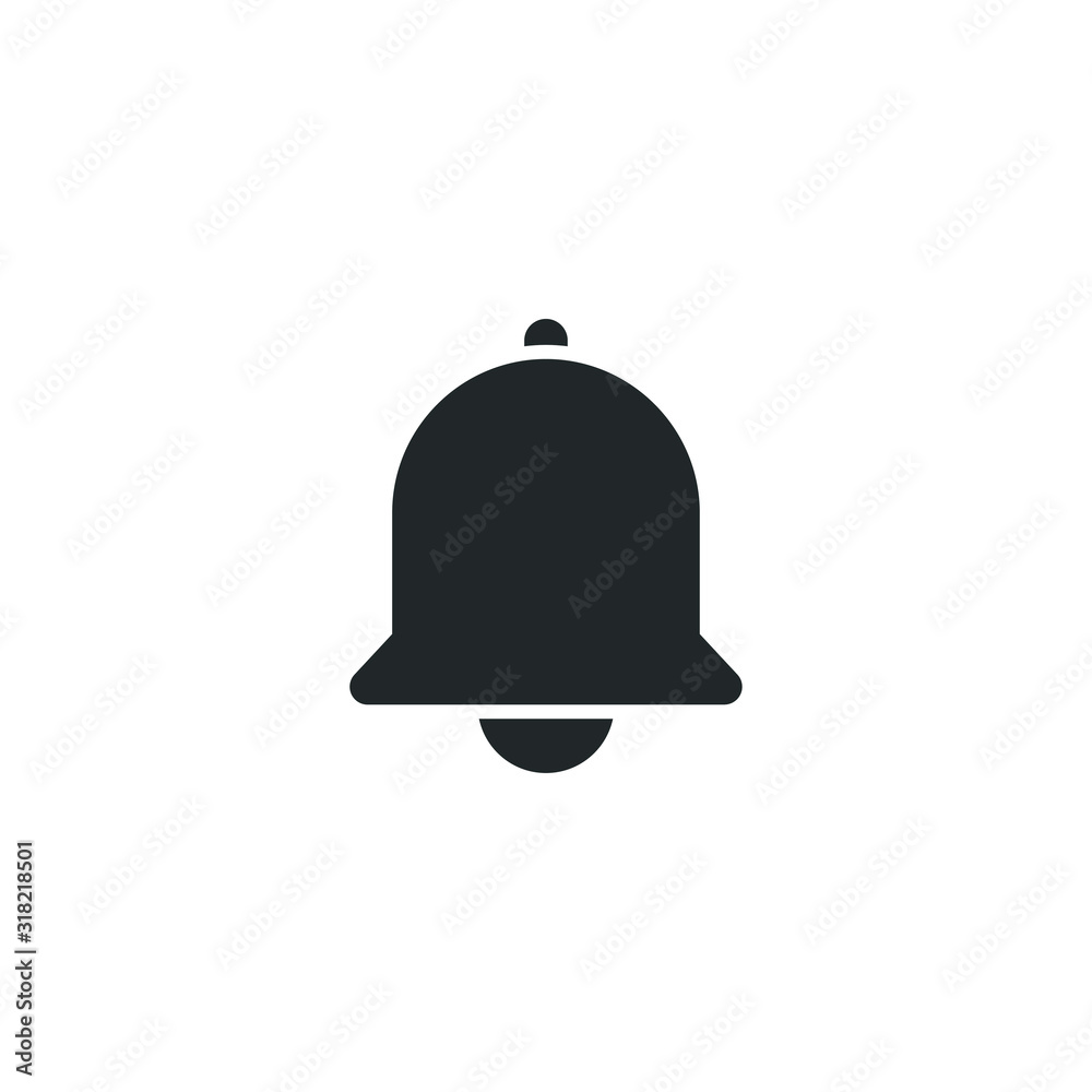 Leinwandbilder social media notifications icon template color editable. social media notification symbol vector sig