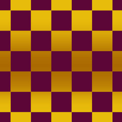 市松模様　シームレスパターン　金と紫