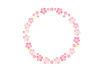 桜　花　フレーム