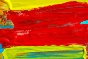 Fototapeta premium Abstrct art. Hand-painted background. SELF MADE