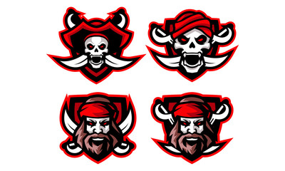 Pirates Esports Mascot Logo Collection-02