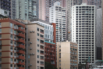 Facade Hong Kong Residential Buildings