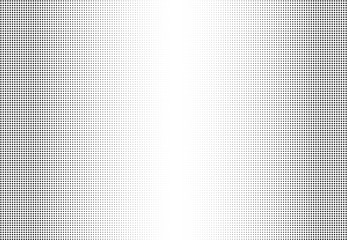 Abstract halftone dotted background. Monochrome pattern with stars.  Vector modern futuristic texture for posters, sites, business cards, postcards, labels and stickers. Design mock-up layout.