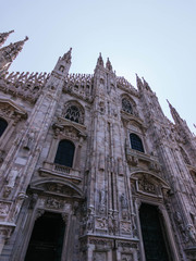 The greatest view Duomo in Milano, Italy