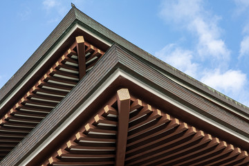 成田山新勝寺の屋根