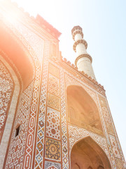 External Entrance to Akbar's tomb in Sikandra Agra Uttar Pradesh India