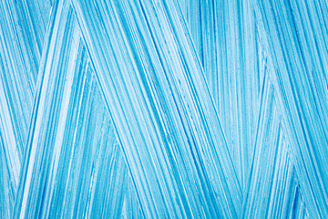 Abstract brushed blue acrylic arts background