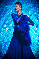 elegant evening dress