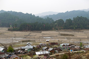 Ziro valley, Arunachal Pradesh state, India