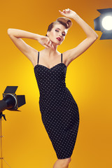 beautiful glamorous girl