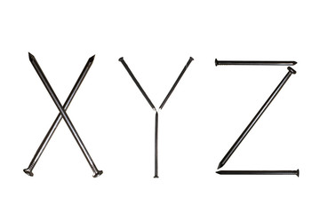 The letters 