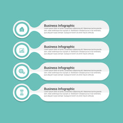 Infographic business. timeline process chart template. Vector modern banner, text, workflow layout diagram, web design. Abstract elements of graph steps options.