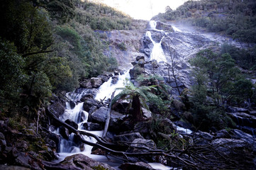St Columba Waterfall in Tasmania, Australia