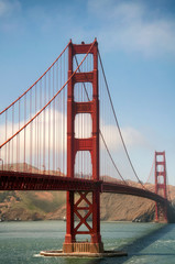 Obraz premium San Francisco California Golden Gate bridge daytime