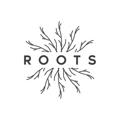 root symbol, logo, and icon