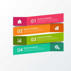 Vector Infographic design template with icons and options or steps. diagram, presentations, workflow layout, banner, flow chart, info graph.