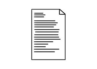 document icon white background 